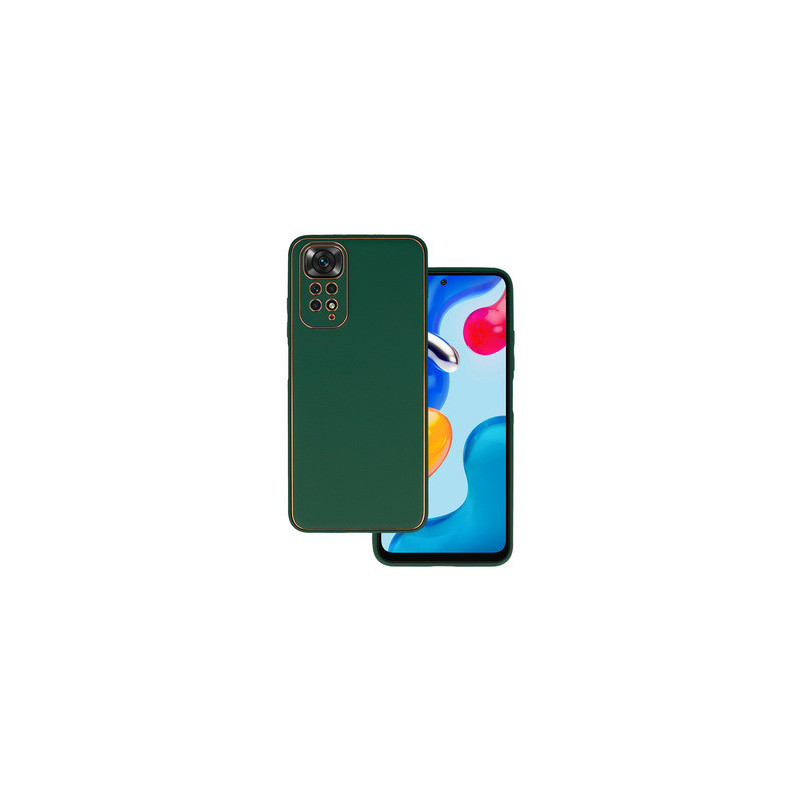 TEL PROTECT Luxury Case for Xiaomi Redmi Note 11 Pro/Note 11 Pro 5G Dark green
