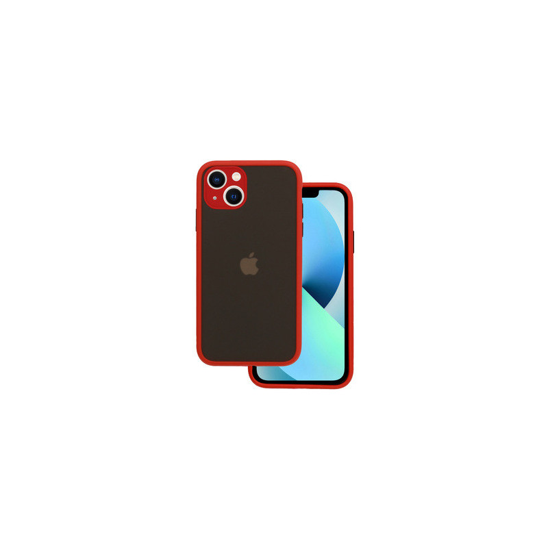 Vennus Color Button Bumper for Xiaomi Redmi Note 11 Pro/Note 11 Pro 5G Red
