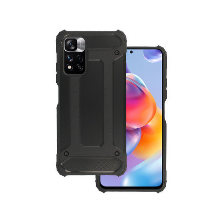Armor Carbon Case for Xiaomi Redmi Note 11 5G/Note 11S 5G/Poco M4 Pro 5G Black