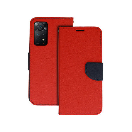 Fancy Case for Xiaomi Redmi Note 11 5G/Note 11S 5G/Poco M4 Pro 5G red-navy