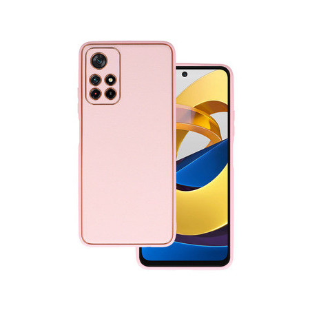 TEL PROTECT Luxury Case for Xiaomi Redmi Note 11 5G/Note 11S 5G/Poco M4 Pro 5G Light pink