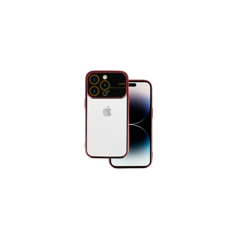 Electro Lens Case for Xiaomi Redmi Note 10/Note 10S/Poco M5S Cherry
