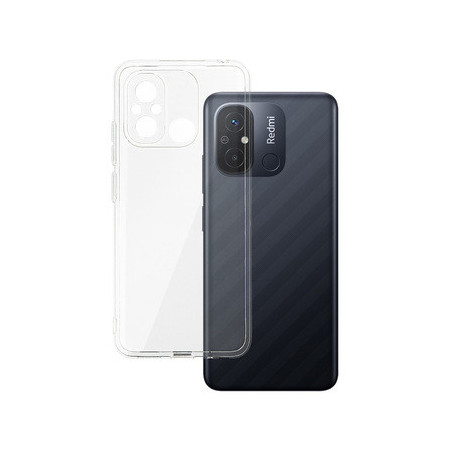 Back Case 2 mm Perfect for XIAOMI REDMI 12C/11A TRANSPARENT