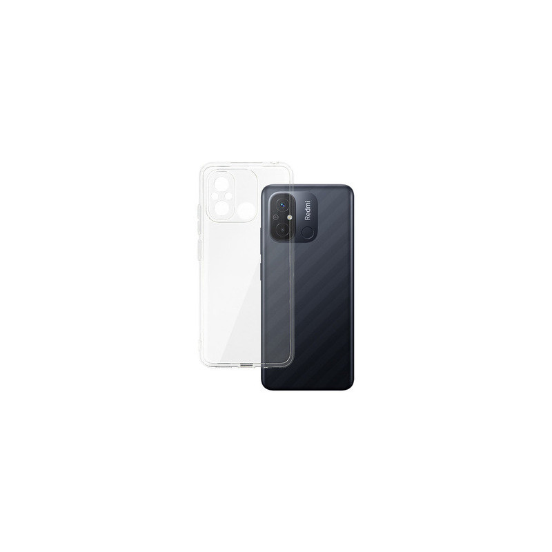 Back Case 2 mm Perfect for XIAOMI REDMI 12C/11A TRANSPARENT