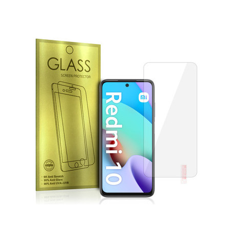 Tempered Glass Gold for XIAOMI REDMI 10