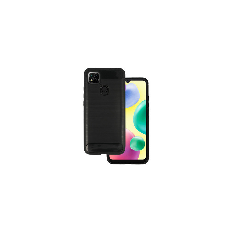 Back Case CARBON for XIAOMI REDMI 10A Black