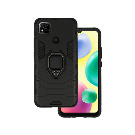 Ring Armor Case for Xiaomi Redmi 10A Black