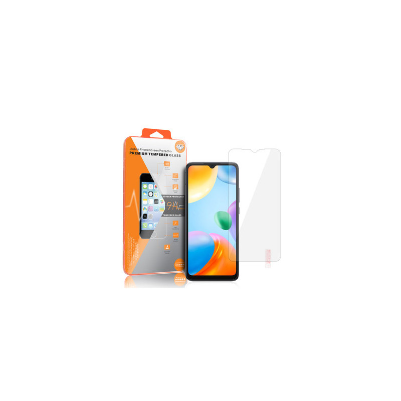 Tempered Glass Orange for XIAOMI REDMI 10C/12C / Poco C40