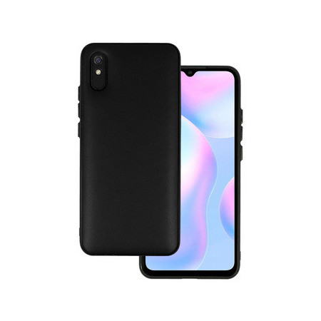 Leather 3D Case for Xiaomi Redmi 9A design 1 black