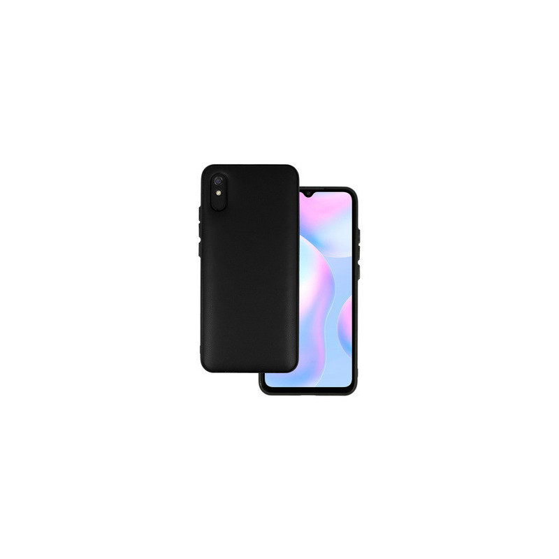 Leather 3D Case for Xiaomi Redmi 9A design 1 black