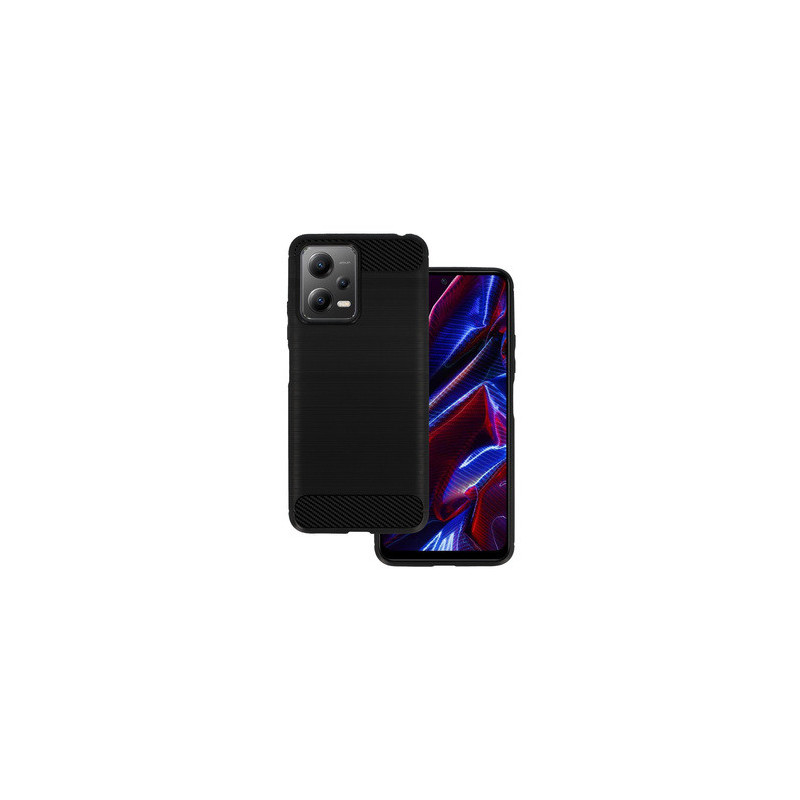Back Case CARBON for XIAOMI REDMI NOTE 12 5G/POCO X5 Black