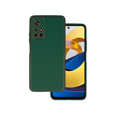 TEL PROTECT Luxury Case for Xiaomi Redmi Note 11 5G/Note 11S 5G/Poco M4 Pro 5G Dark green