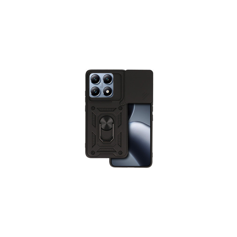 Slide Camera Armor Case for Xiaomi 14T Black