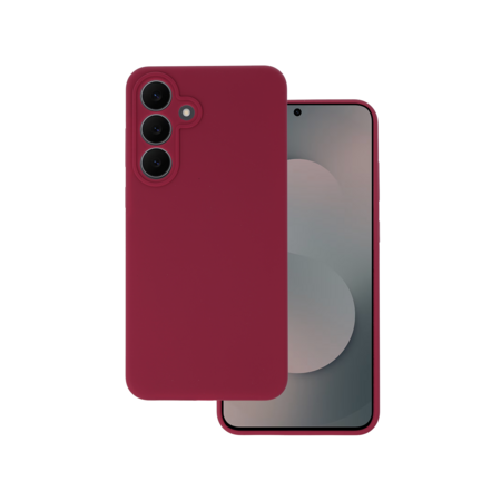 Silicone Lite Case for Samsung Galaxy S25 FE burgundy