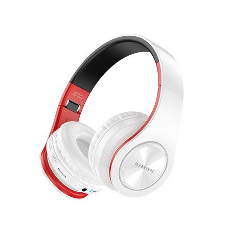BOROFONE bluetooth slúchadlá BO13 JOYNESS Biele