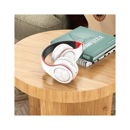 BOROFONE bluetooth slúchadlá BO13 JOYNESS Biele