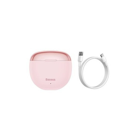 BASEUS BLUETOOTH SLÚCHADLÁ (NGW2-04) RUŽOVÉ