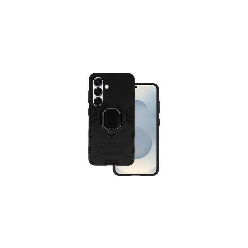 Ring Armor Case for Samsung Galaxy S25 Black
