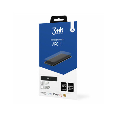 Screen Protector 3MK ARC+ FS Fullscreen for Samsung Galaxy S25 Plus