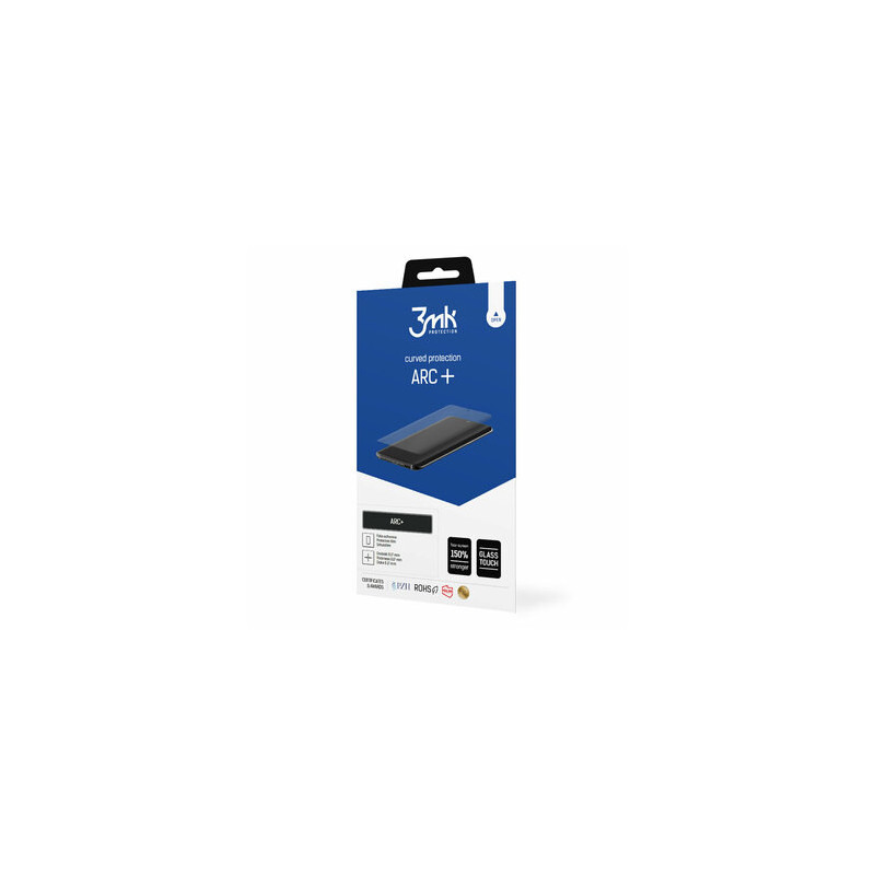 Screen Protector 3MK ARC+ FS Fullscreen for Samsung Galaxy S25 Plus
