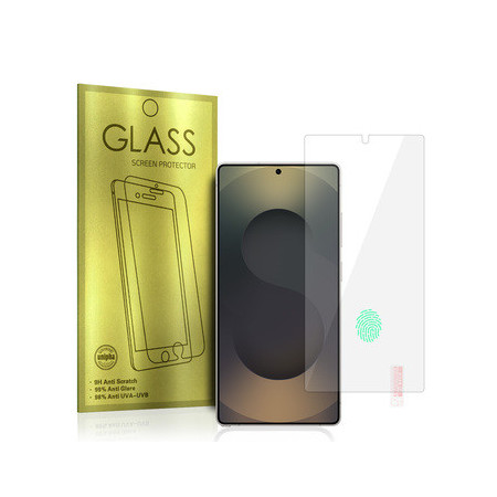 Tempered Glass Gold for SAMSUNG GALAXY S25 ULTRA (with fingerprint unlock)