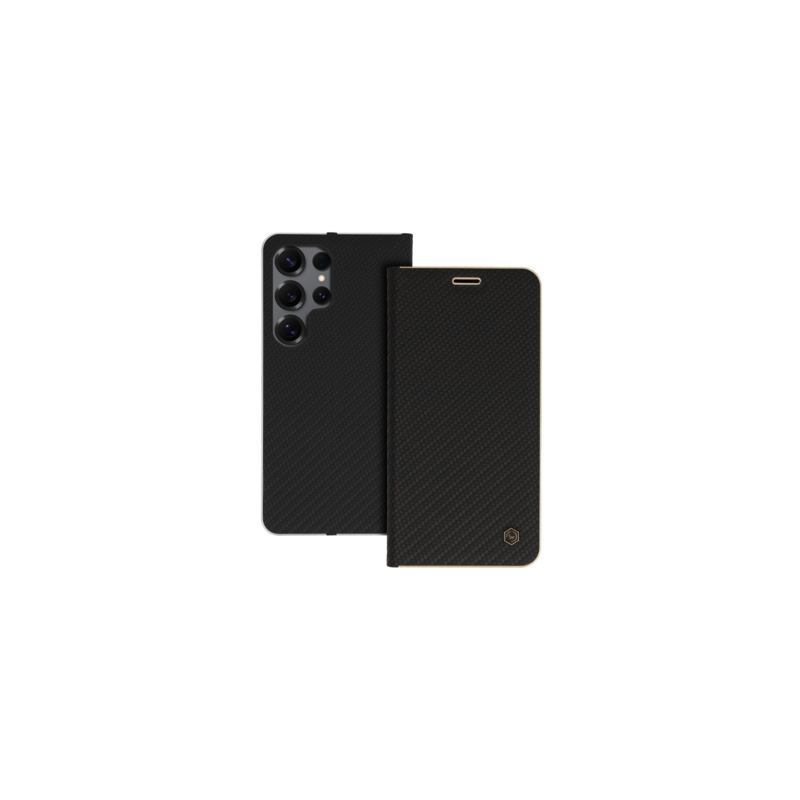Wonder Frame Carbon Case for Samsung Galaxy S25 Ultra black