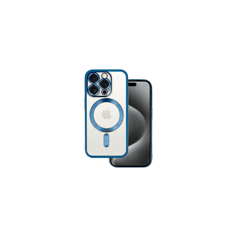 Metallic Magsafe Case for Samsung Galaxy S25 Ultra Blue