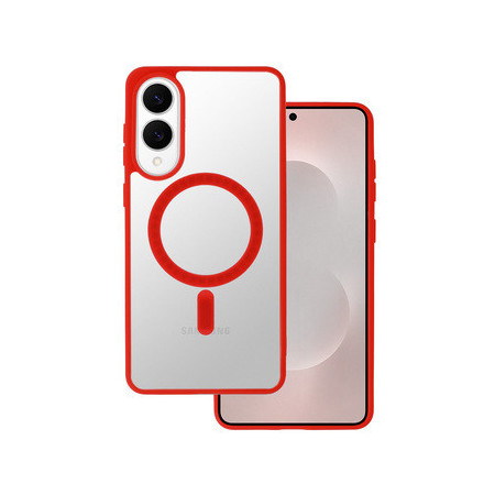 Acrylic Color Magsafe Case for Samsung Galaxy S25 Edge red