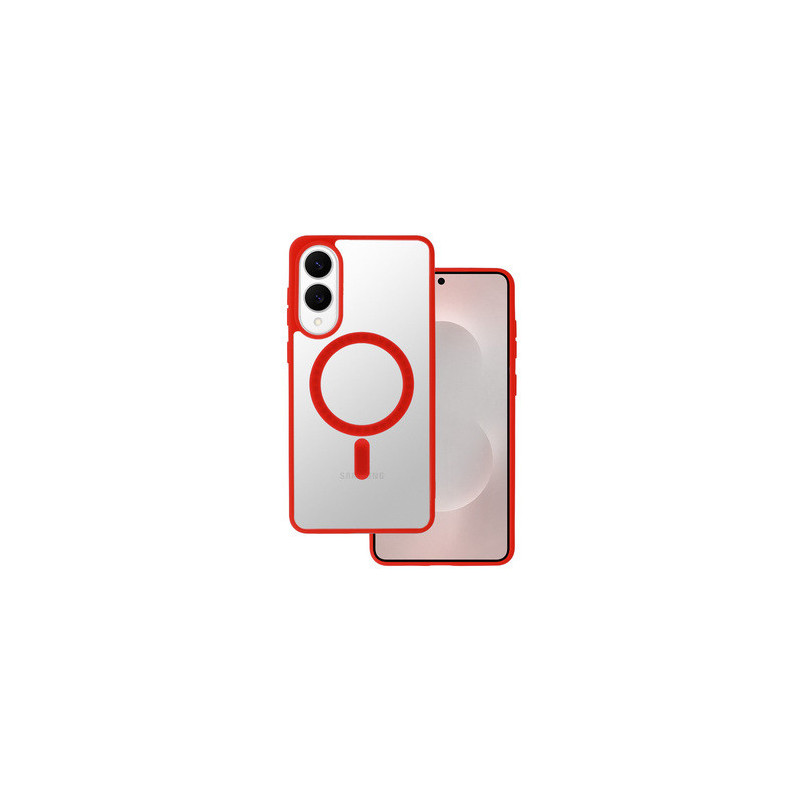 Acrylic Color Magsafe Case for Samsung Galaxy S25 Edge red