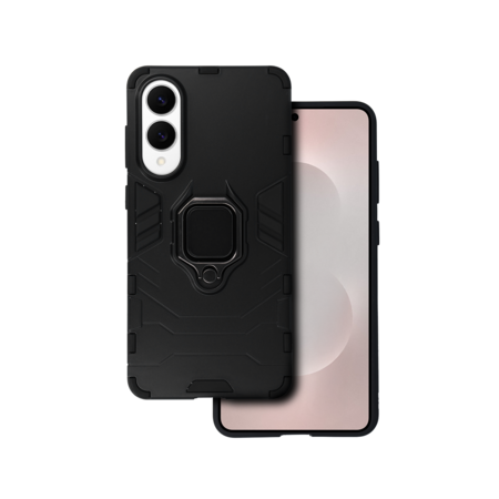 Ring Armor Case for Samsung Galaxy S25 Edge Black