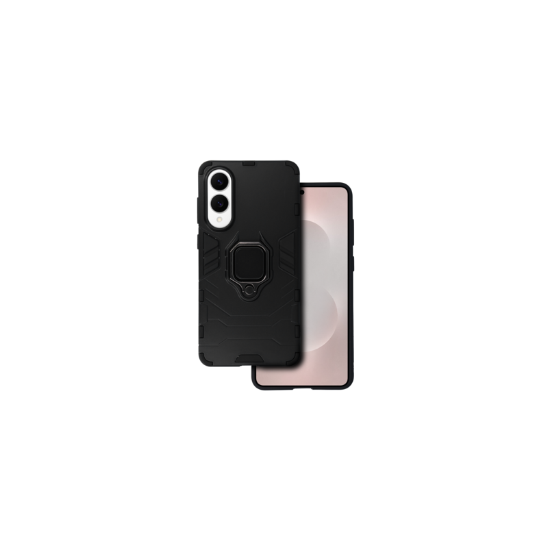 Ring Armor Case for Samsung Galaxy S25 Edge Black