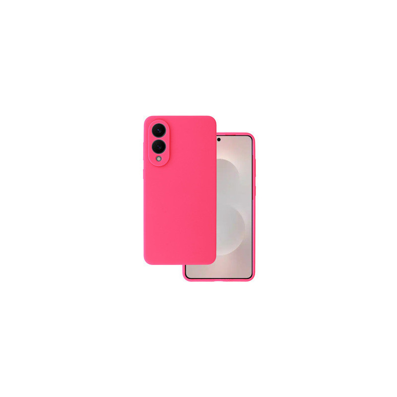 Silicone Lite Case for Samsung Galaxy S25 Edge fuchsia