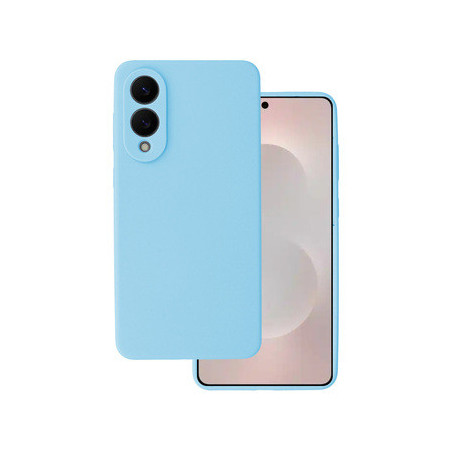 Silicone Lite Case for Samsung Galaxy S25 Edge light blue
