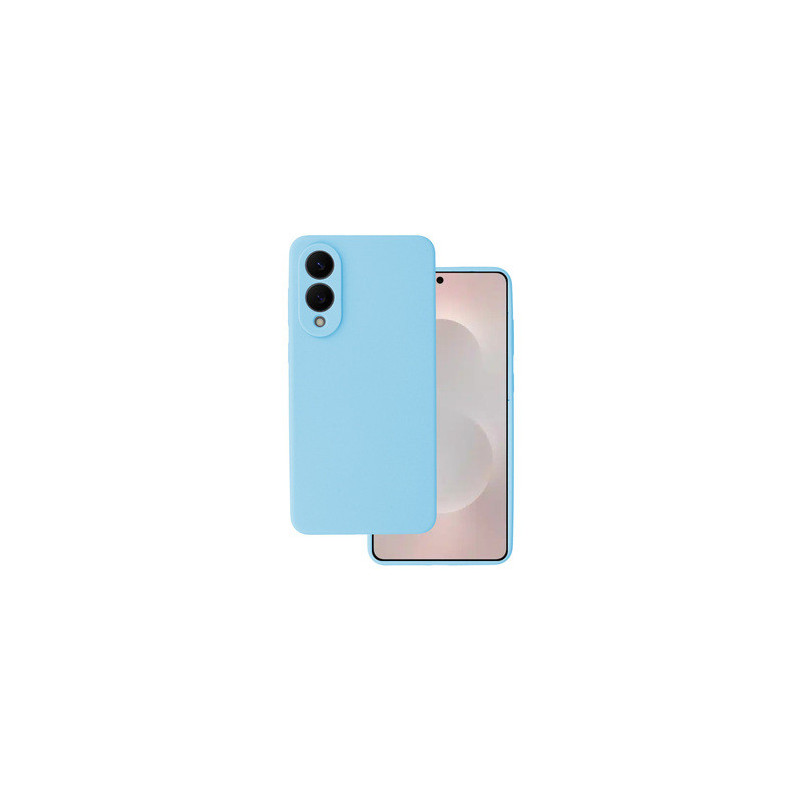 Silicone Lite Case for Samsung Galaxy S25 Edge light blue
