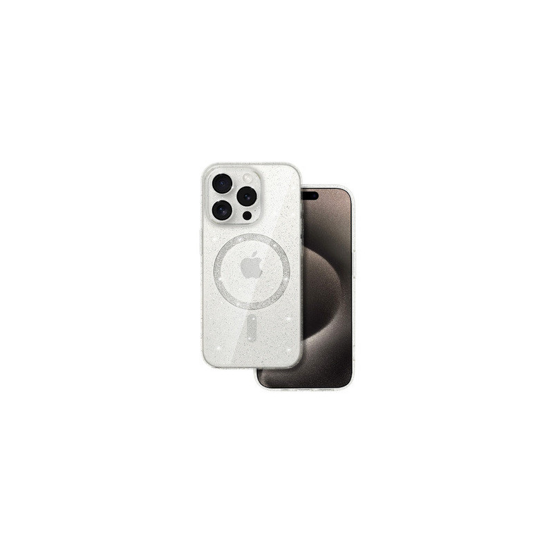 Glitter Magsafe Case for Samsung Galaxy S24 FE transparent