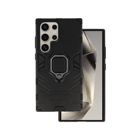 Ring Armor Case for Samsung Galaxy S24 Ultra Black