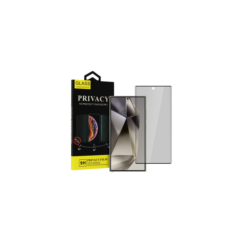 Tempered Glass Privacy Glass for SAMSUNG GALAXY S24 ULTRA BLACK