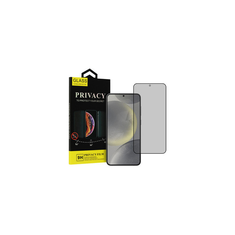 Tempered Glass Privacy Glass for SAMSUNG GALAXY S24 PLUS BLACK
