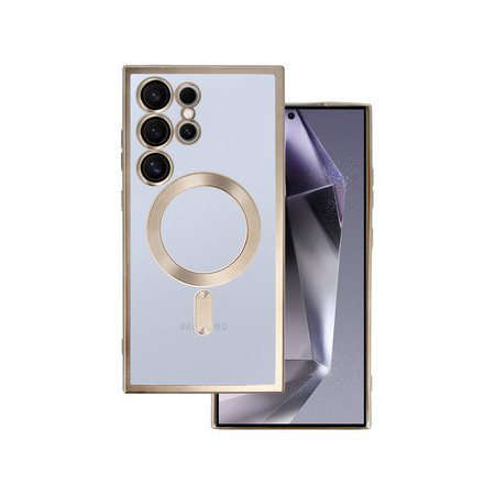 Metallic Magsafe Case for Samsung Galaxy S24 Titanium