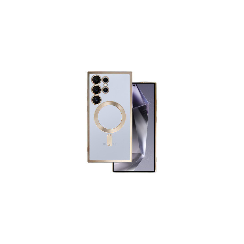 Metallic Magsafe Case for Samsung Galaxy S24 Titanium