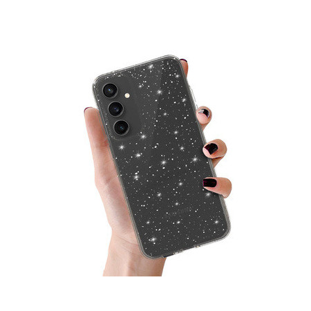 Crystal Glitter Case for Samsung Galaxy S23 FE Silver