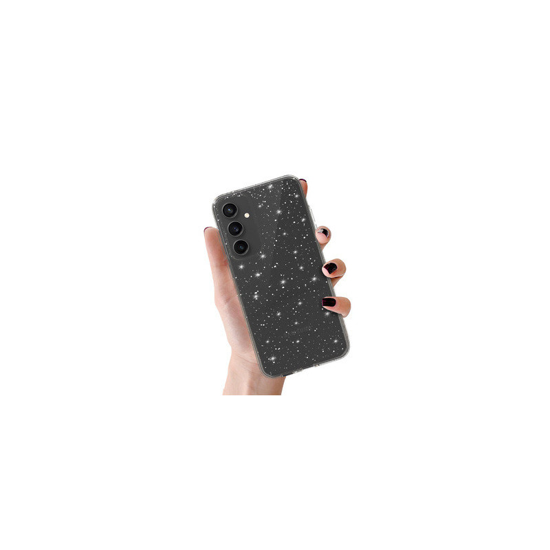 Crystal Glitter Case for Samsung Galaxy S23 FE Silver