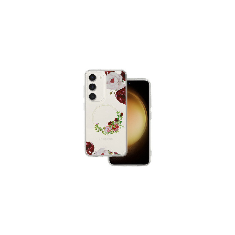 Tel Protect Flower for Samsung Galaxy S23 FE design 2