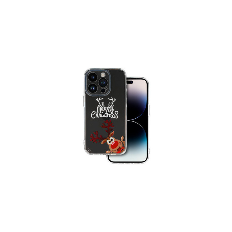 TEL PROTECT Christmas Case for Samsung S23 Ultra Design 1 Clear