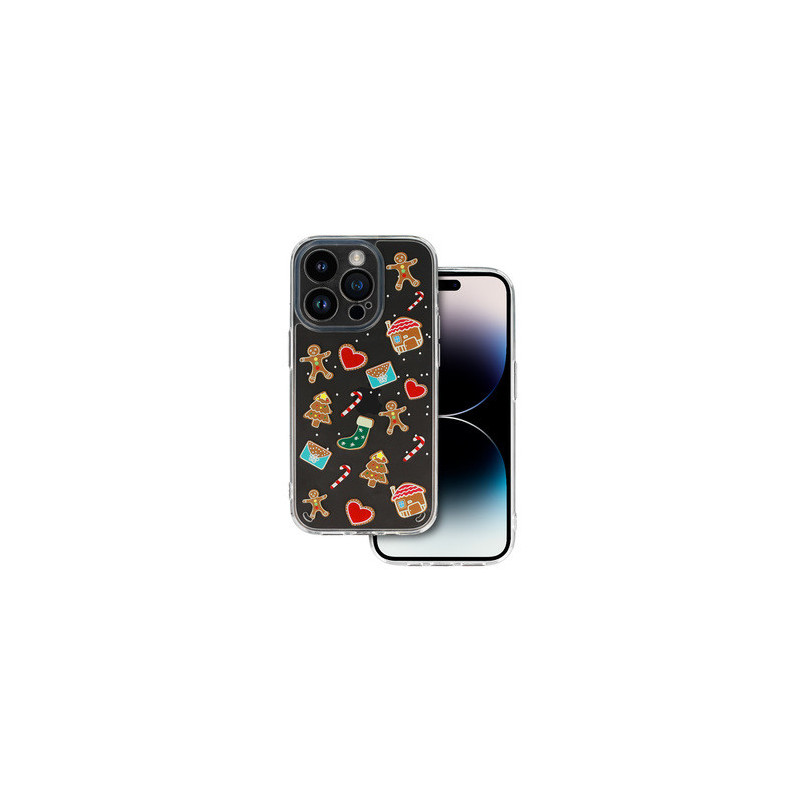TEL PROTECT Christmas Case for Samsung S23 Ultra Design 2 Clear