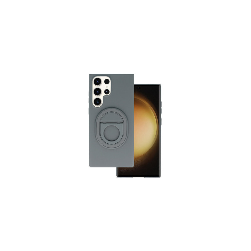 Tel Protect Magnetic Elipse Case for Samsung Galaxy S23 Ultra grey
