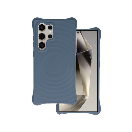 Tel Protect Wave Magsafe Case for Samsung Galaxy S23 Ultra navy