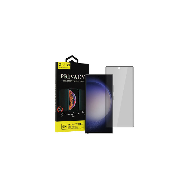 Tempered Glass Privacy Glass for SAMSUNG GALAXY S22 ULTRA BLACK