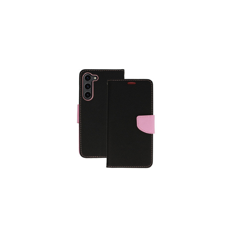 Fancy Case for Samsung Galaxy S23 Plus black-pink