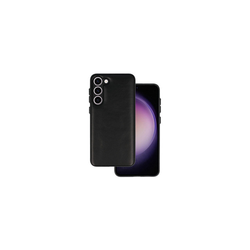 Leather 3D Case for Samsung Galaxy S23 Plus design 1 black